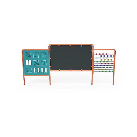 Edukatívny panel - Kresliaca tabuľa, počítadlo a piškvorky VVZ-EDU014